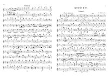 Partition complète et parties, Piano quintette No.2, Klavierquintett Nr. 2