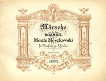 Partition couverture couleur, Boabdil, Op.49, Boabdil der letzte Maurenkönig par Moritz Moszkowski