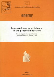 Improved energy efficiency in the processus industries