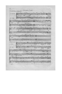 Partition clarinette 1/2, L Arbre enchanté, Opéra comique en 1 acte