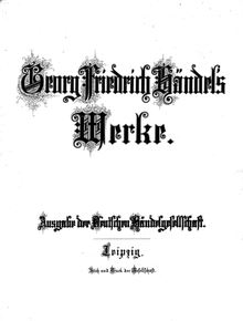 Partition complète, Giustino, Handel, George Frideric