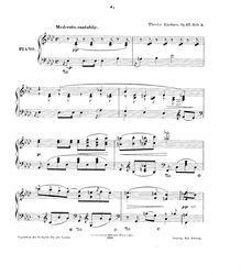 Partition Book III -- Nos.7 - 10, 10 Federzeichnungen, Op.47, Kirchner, Theodor