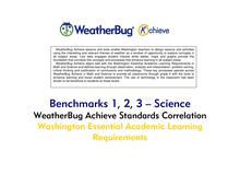 WA Benchmark 1-3 - Science
