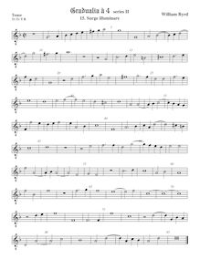 Partition ténor viole de gambe, octave aigu clef, Gradualia II, Gradualia: seu cantionum sacrarum, liber secundus