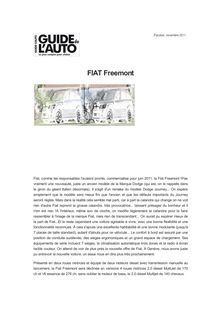FIAT Freemont