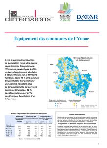 Equipement des communes de l Yonne 