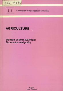 Diseases in farm livestock