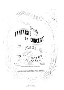 Partition complète (S.393/2), Fantaisie sur des motifs favoris de l’opéra La sonnambula