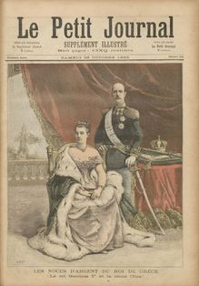 LE PETIT JOURNAL SUPPLEMENT ILLUSTRE  N° 101 du 29 octobre 1892