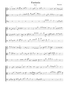 Partition Fantasia No.12 – partition complète, Fantasie per cantar et sonar con ogni sorte d’istrumenti