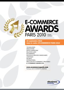 22 septembre 2010 dans le cadre d E-COMMERCE PARIS 2010 www ...