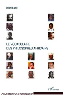 Le vocabulaire des philosophes africains