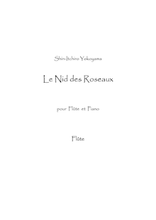 Partition flûte, Le Nid des Roseaux(???), G minor, Yokoyama, Shin-Itchiro par Shin-Itchiro Yokoyama