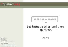 OpinionWay : Les Français et la remise en question 