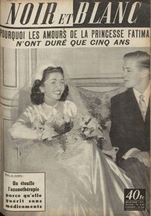 NOIR ET BLANC N° 546 du 15 août 1955