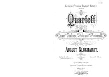 Partition parties complètes, corde quatuor No.2, Op.61, D major