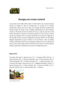 Dungey en cruise control