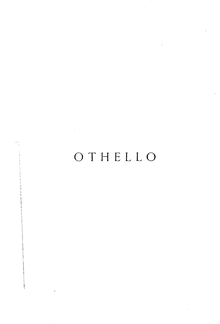 Partition complète, Otello, Dramma lirico in quattro atti, Verdi, Giuseppe par Giuseppe Verdi