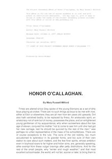 Honor O Callaghan