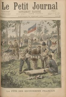 LE PETIT JOURNAL SUPPLEMENT ILLUSTRE  N° 557 du 21 juillet 1901