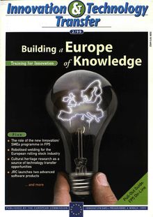 Innovation & technology transfer 2/99. Building a Europe of Knowledge