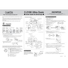 Notice Appareil Photo numériques Olympus  C-2100 Ultra ZOOM