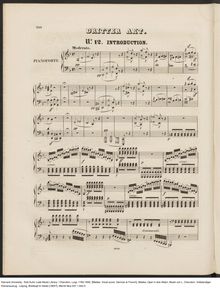 Partition Act III, Médée, Opéra comique en trois actes, Cherubini, Luigi