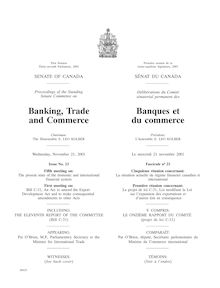 Banking, Trade and Commerce Banques et du commerce
