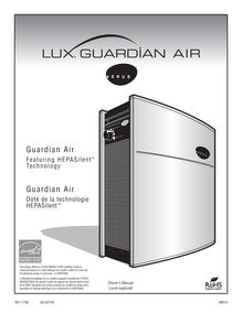 Notice Purificateur d air Aerus  Lux Guardian Air