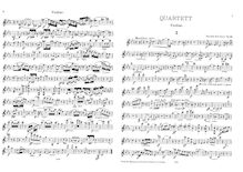 Partition complète et parties, Piano quatuor, Op.84, C Minor