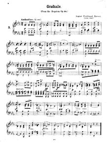 Partition complète, Requiem, Op.34, E♭ major, Haeser, August Ferdinand