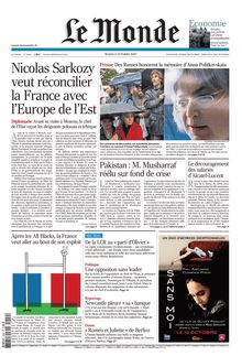 Nicolas Sarkozy veut réconcilier la France avec l Europe de l Est
