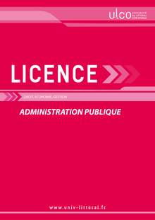 Licence Administration Publique