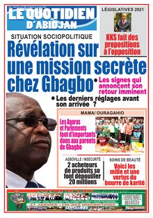 Le Quotidien d’Abidjan n°3001- du mardi 12  janvier 2021