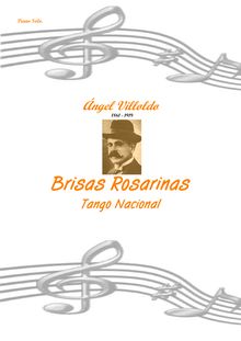 Partition complète, Brisas Rosarinas, tango nacional, Villoldo, Ángel Gregorio