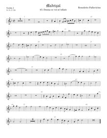 Partition viole de gambe aigue 2, Il quinto libro de madrigali a cinque voci. par Benedetto Pallavicino