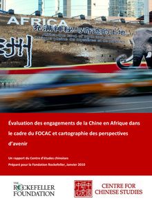 Évaluation des engagements de la Chine en Afrique dans le cadre du ...