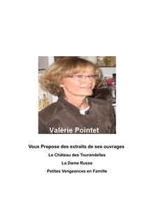 Extraits des ouvrages de Valérie Pointet 