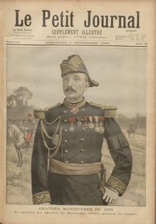 LE PETIT JOURNAL SUPPLEMENT ILLUSTRE  N° 250 du 01 septembre 1895