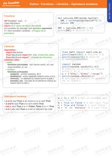 Python - Fonctions_librairies_operateurs_booleens