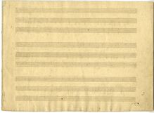 Partition Manuscript Autograph, Schlaflied, D.527 (Op.24 No.2), Abendlied or Schlummerlied (Evening Song or Slumber Song)