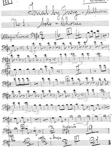 Partition Trombone 1/2, Trial by Jury, Sullivan, Arthur
