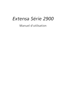 Notice Ordinateur portable Acer  Extensa 2900