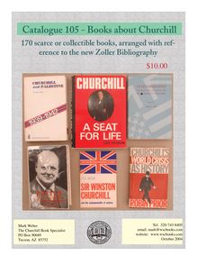 Catalogue 105- Books about Churchill - Cat 105 db