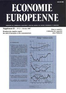 ECONOMIE EUROPEENNE. Supplément Î’ â€” N° 2 â€” Février 1987