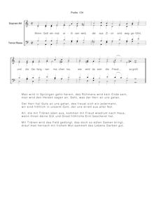 Partition Ps.126: Wenn Gott einmal erlösen wird, SWV 231, Becker Psalter, Op.5