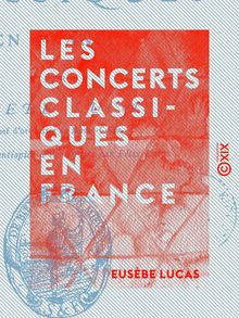 Les Concerts classiques en France