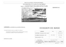 Sujet du bac 2012: Production de documents graphiques (U21) - Métropole