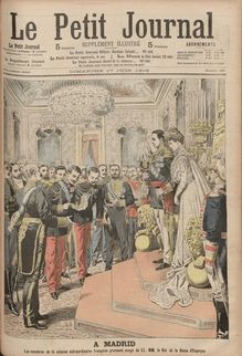 LE PETIT JOURNAL SUPPLEMENT ILLUSTRE  N° 813 du 17 juin 1906