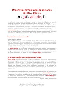 CP GP meetic affinity